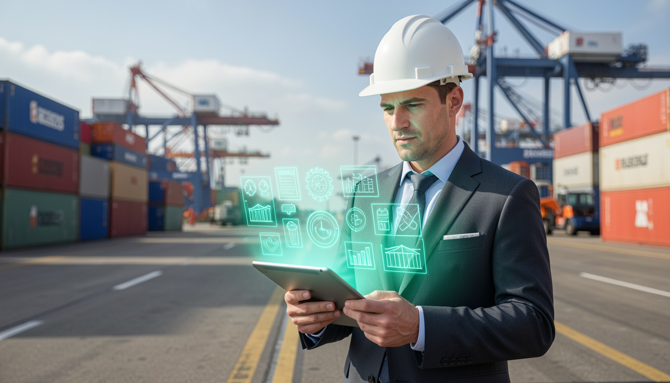 SOCAR Terminal Smart Port Management System Digitalization Vision